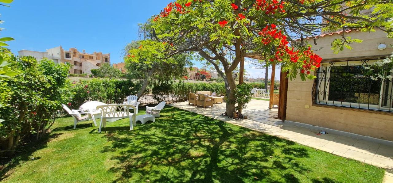 Big Garden Cozy Chalet At Marina Villa El Alamein Exterior foto